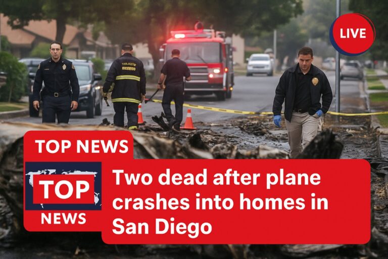 Tragedy in the Skies: San Diego Plane Crash Leaves City in Mourning Tragedy in the Skies: San Diego Plane Crash Leaves City in Mourning