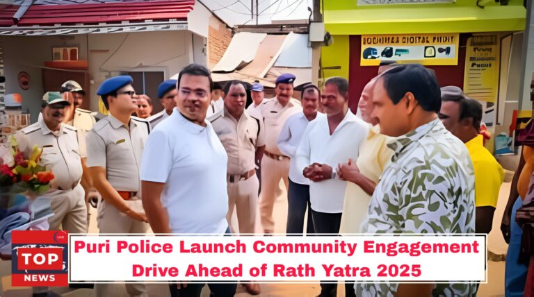 Puri Police Launch Community Engagement Drive Ahead of Rath Yatra 2025