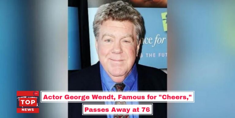 Actor George Wendt, Famous for “Cheers,” Passes Away at 76
