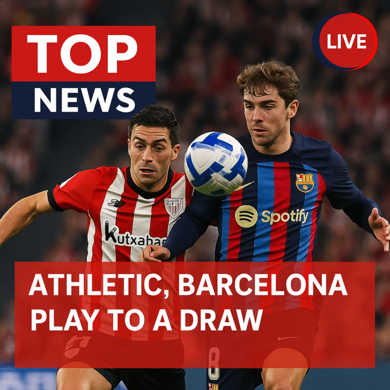 Barcelona Clinch Victory Over Athletic in Hard-Fought La Liga Encounter