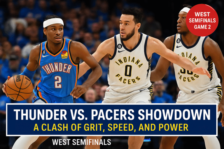 Thunder vs. Pacers Showdown: A Clash of Grit, Speed, and Power