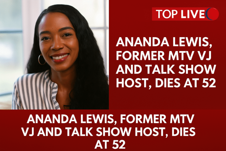 Ananda Lewis, Former MTV VJ and Beloved Talk Show Host, Passes Away at 52